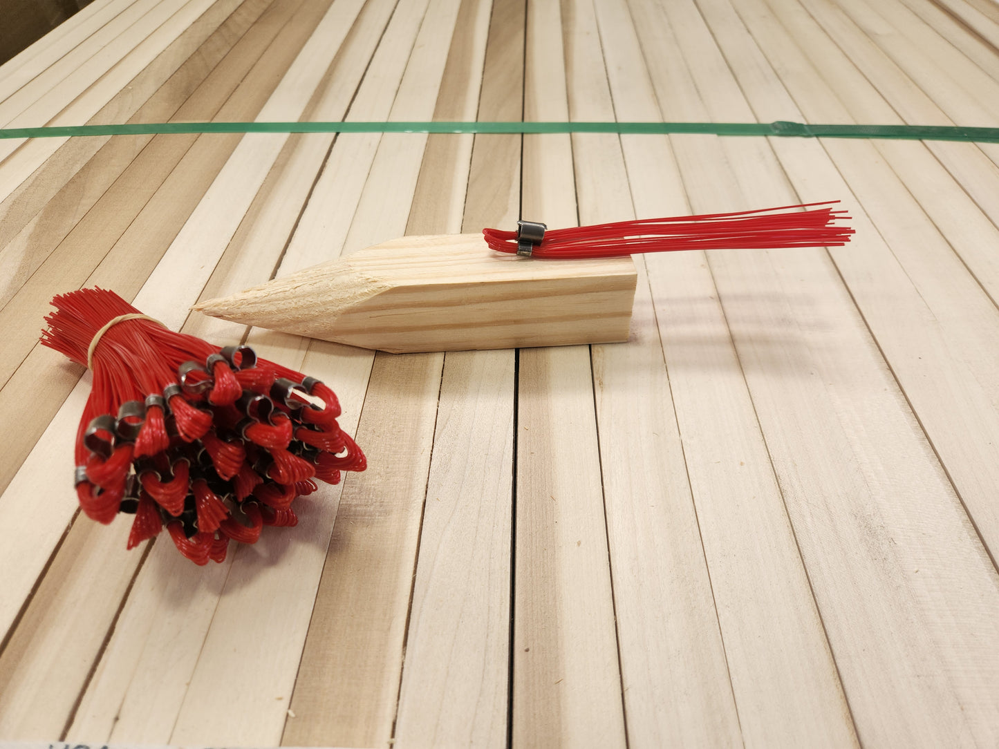 6" Fluorescent Marking Whiskers (price per box)