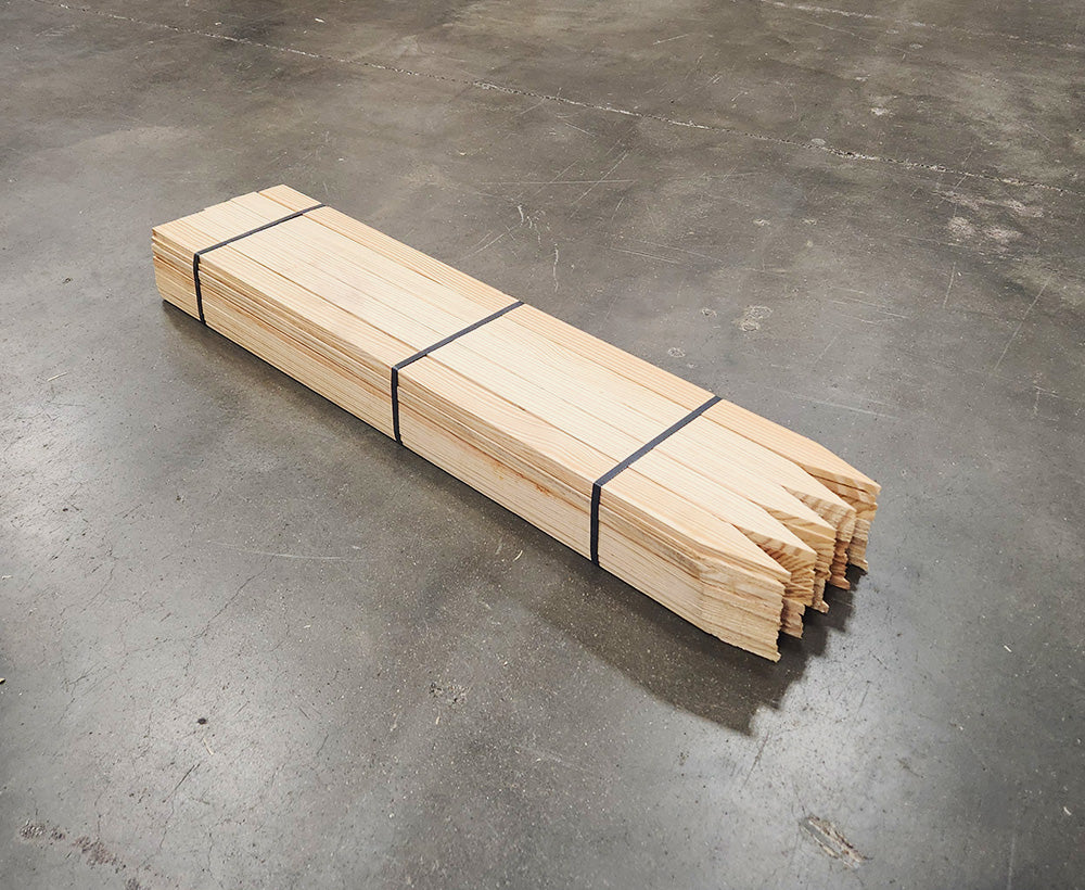 Lath Stakes - 3/8" x 2" x 36" (Yellow Pine)