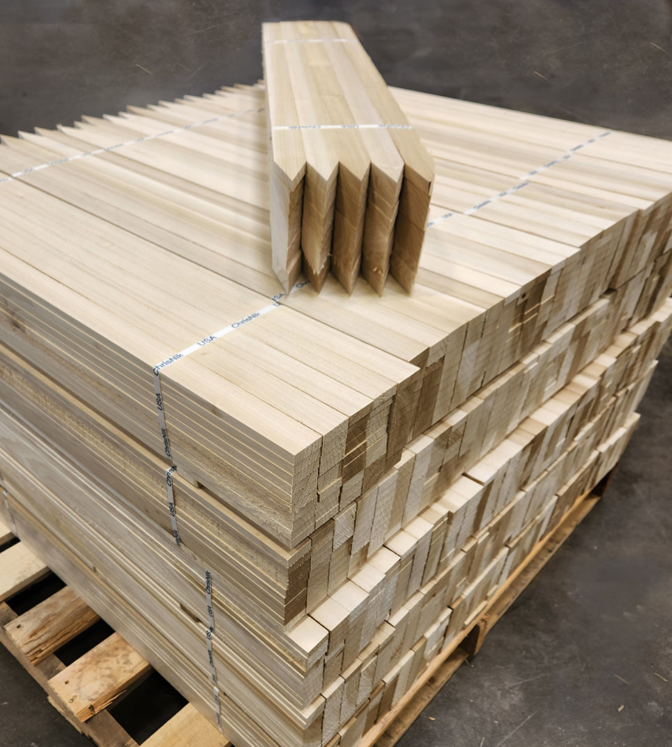 Lath Stakes - 1/2" X 1 1/2" X 36" (Poplar)