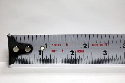 SECO Heavy-Duty Surveyors and Engineers Tape - 25ft in 10ths/Inches