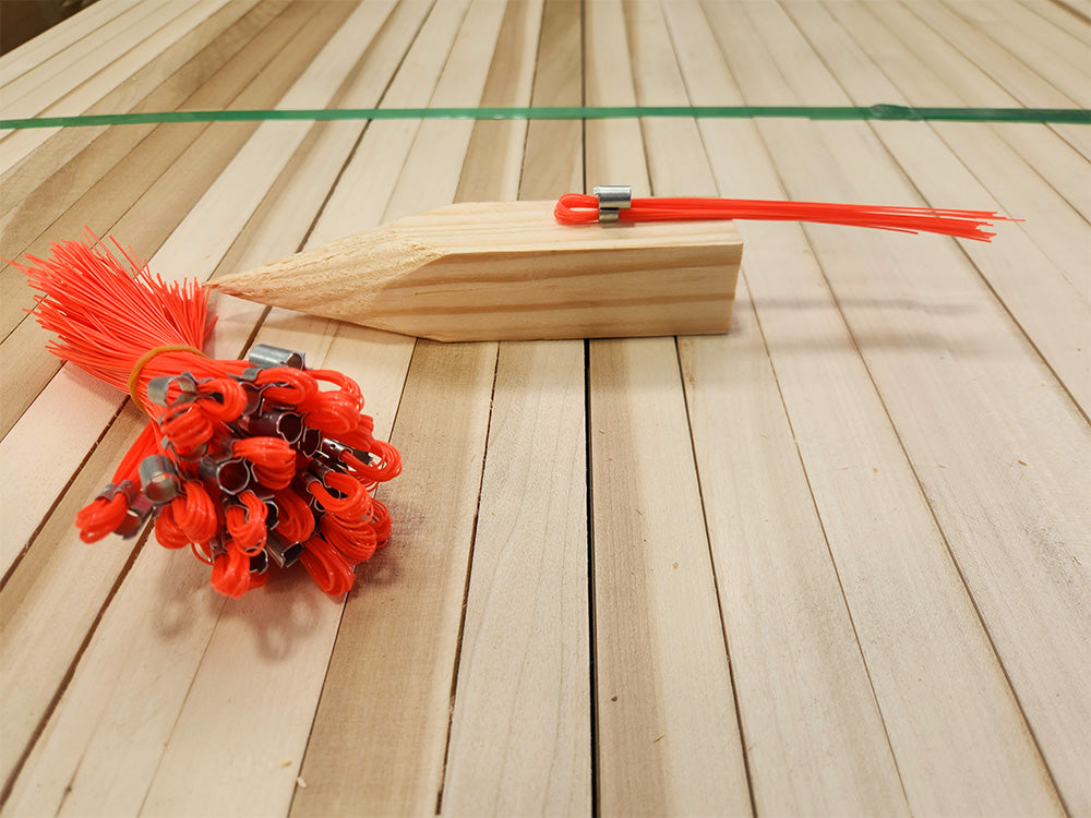 6" Fluorescent Marking Whiskers (price per box)