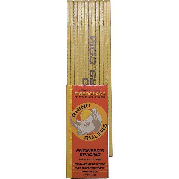 6' Folding Rhino Ruler