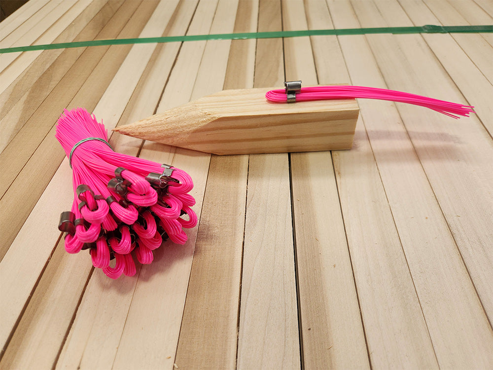 6" Fluorescent Marking Whiskers (price per box)