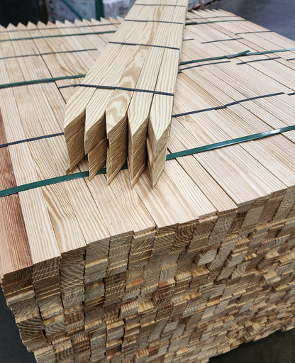 Lath Stakes - 3/8" X 2" X 48" (Yellow Pine)