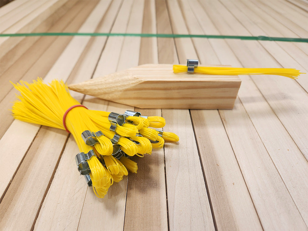 6" Fluorescent Marking Whiskers (price per box)